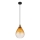 Globo - Luster na sajli 1xE27/60W/230V pr. 21 cm narandžasta