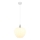 Globo - Luster na sajli 1xE27/60W/230V pr. 29 cm bela