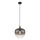 Globo - Luster na sajli 1xE27/60W/230V pr. 29 cm crno