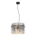 Globo - Luster na sajli 1xE27/60W/230V pr. 40 cm crno