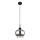 Globo - Luster na sajli 1xE27/9W/230V pr. 21 cm crno