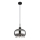 Globo - Luster na sajli 1xE27/9W/230V pr. 28 cm crno