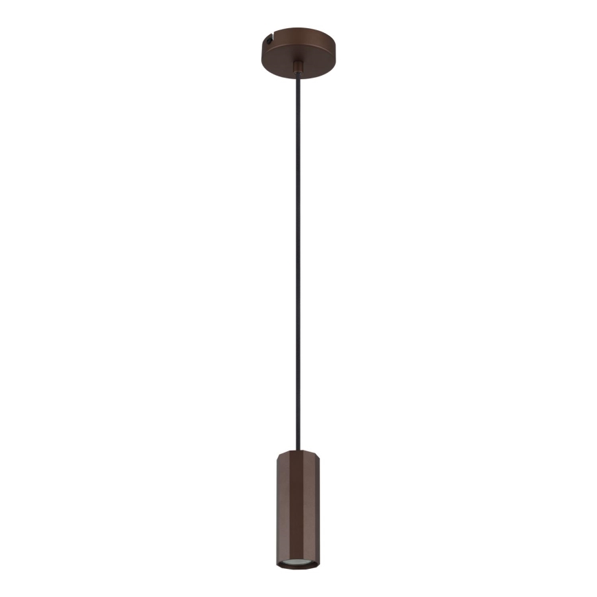 Globo - Luster na sajli 1xGU10/25W/230V braon