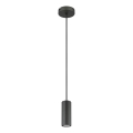 Globo - Luster na sajli 1xGU10/25W/230V crno