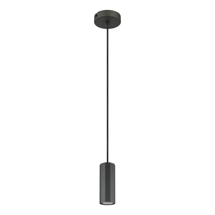 Globo - Luster na sajli 1xGU10/25W/230V crno