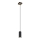 Globo - Luster na sajli 1xGU10/35W/230V crno/braon