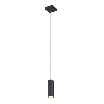 Globo - Luster na sajli 1xGU10/35W/230V crno