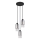 Globo - Luster na sajli 3xE27/40W/230V pr. 25 cm crno