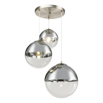 Globo - Luster na sajli 3xE27/40W/230V pr. 51 cm