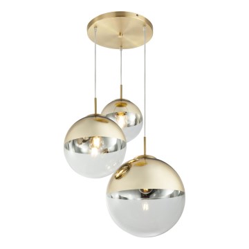 Globo - Luster na sajli 3xE27/40W/230V pr. 51 cm