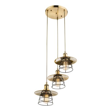 Globo - Luster na sajli 3xE27/60W/230V