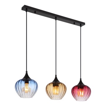 Globo - Luster na sajli 3xE27/60W/230V
