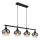 Globo - Luster na sajli 4xE27/40W/230V crno