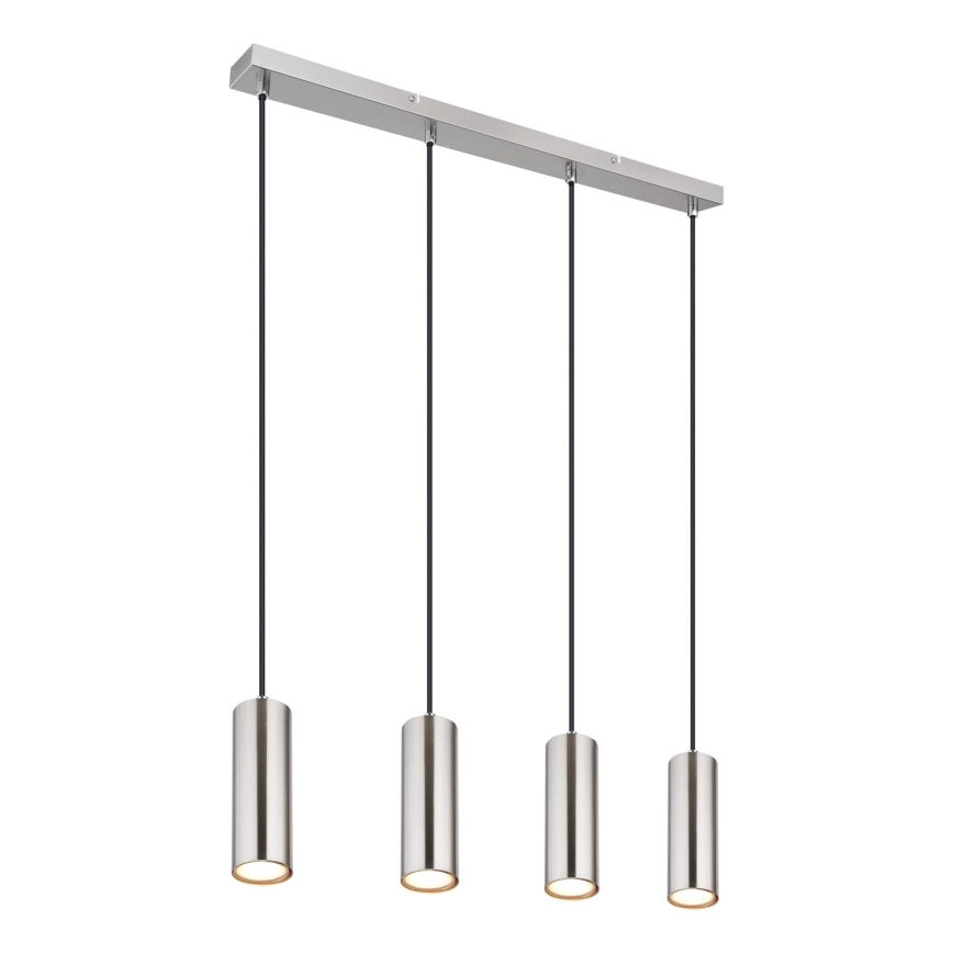 Globo - Luster na sajli 4xGU10/35W/230V matni hrom