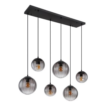Globo - Luster na sajli 6xE27/60W/230V