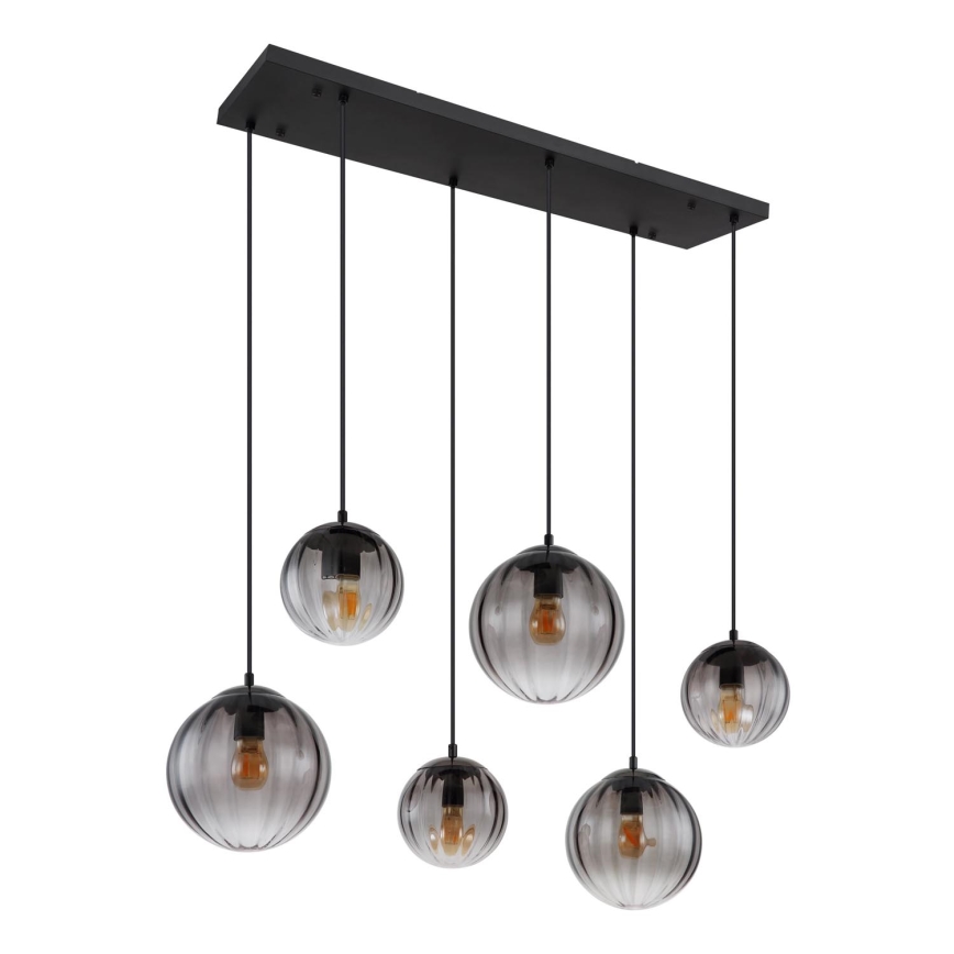 Globo - Luster na sajli 6xE27/60W/230V