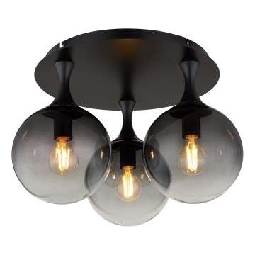 Globo - Nadgradni luster 3xE27/10W/230V pr. 46 cm crno