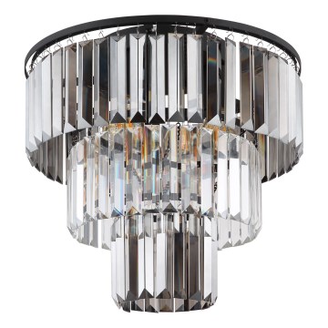 Globo - Nadgradni luster 3xE27/40W/230V pr. 40 cm crno