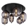 Globo - Nadgradni luster 6xE14/40W/230V crno