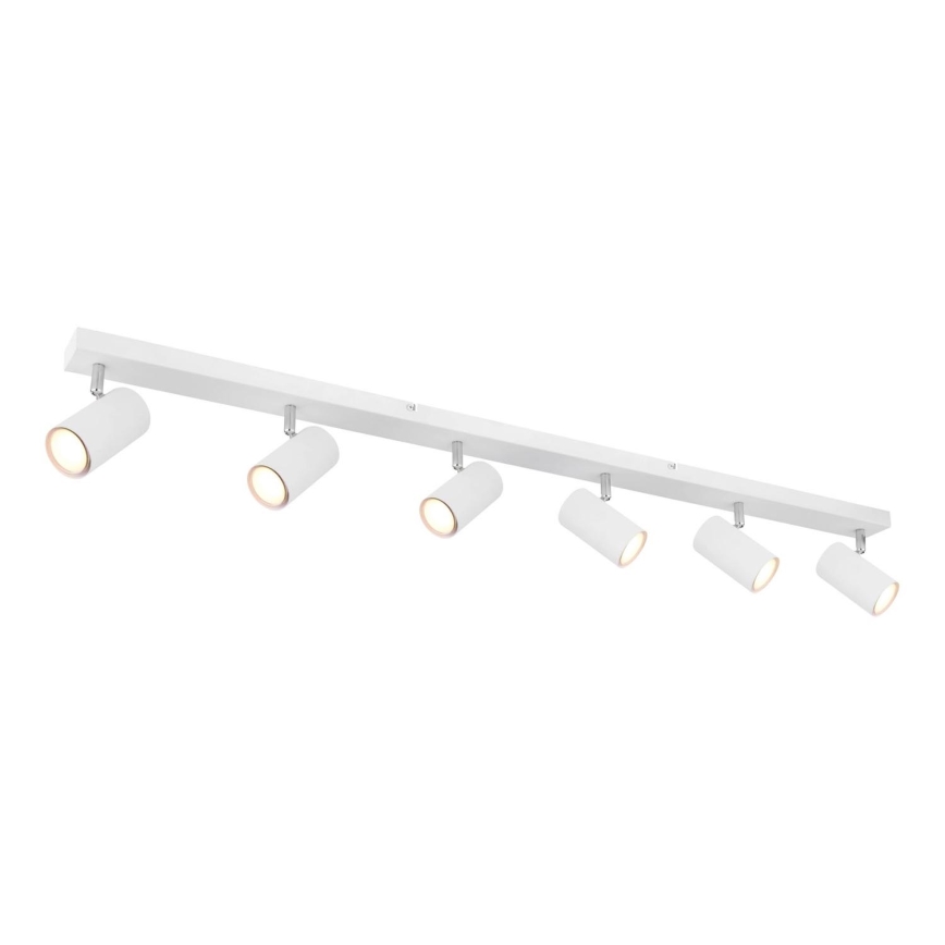 Globo - Plafonska spot svetiljka 6xGU10/35W/230V, bela