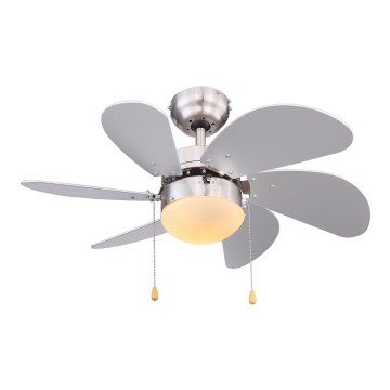 Globo - Plafonski ventilator 1xE14/60W/230V