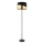 Globo - Podna lampa 1xE27/60W/230V pr. 35 cm crno/zlatna