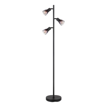 Globo - Podna lampa 3xE14/25W/230V crno