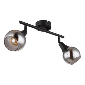 Globo - Reflektorska lampa 2xE14/40W/230V crno