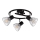 Globo - Reflektorska lampa 3xE14/40W/230V