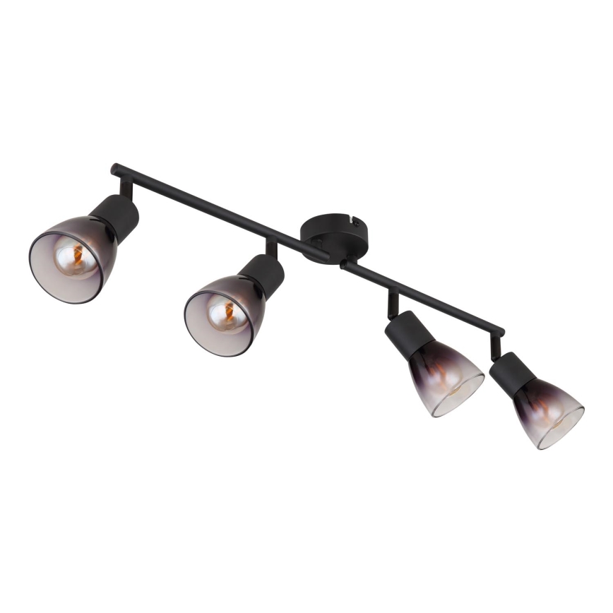 Globo - Reflektorska lampa 4xE14/25W/230V crno