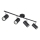 Globo - Reflektorska lampa 4xGU10/25W/230V crno