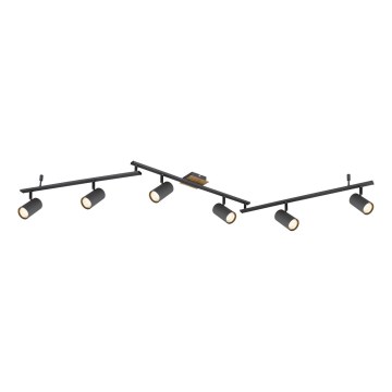 Globo - Reflektorska lampa 6xGU10/35W/230V antracit