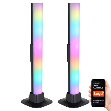 Globo RGB- Set 2x LED RGB Prigušiva stona lampa 2u1 LED/2W/5V USB Wi-Fi Tuya