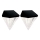 Globo - Set 2x LED Solarna zidna rasveta LED/0,5W/3V IP44