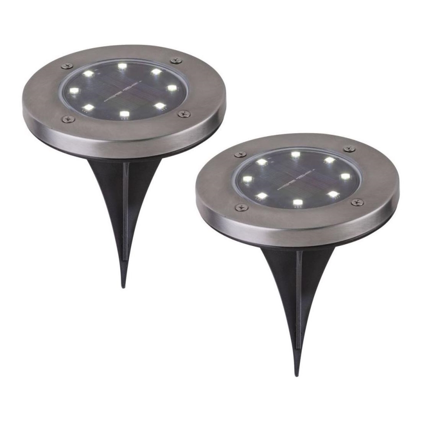 Globo - Set 2x LED Solarno svetlo LED/0,8W/3V IP44 300 mAh