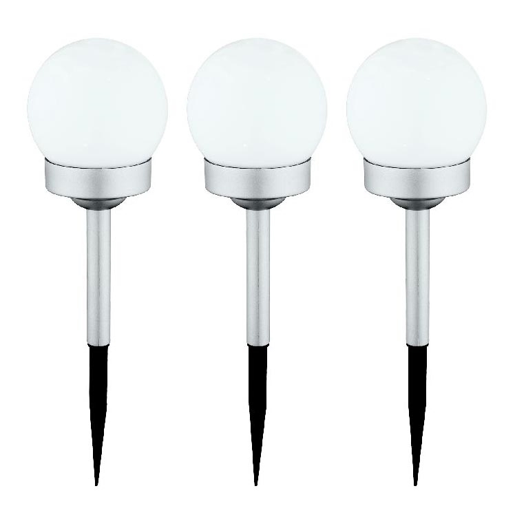 Globo - Set 3x LED Solarno svetlo LED/0,06W/3V 4000K pr. 10 cm IP44