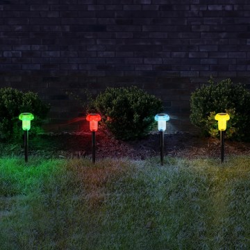 Globo - Set 4x LED RGB solarna rasveta LED/0,05W/3V IP44