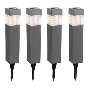 Globo - Set 4x LED Solarna lampa LED/0,06W/3,2V IP44