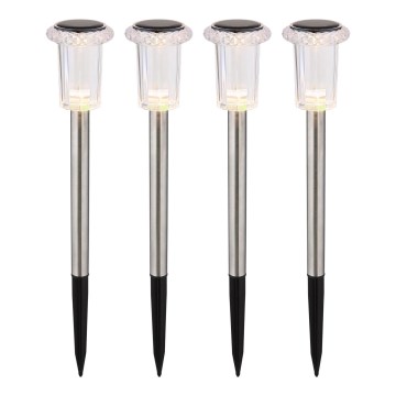 Globo - Set 4x LED Solarno svetlo LED/0,06W/1,2V IP44