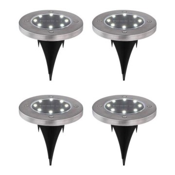 Globo - Set 4x LED Solarno svetlo LED/0,1W/3V IP44