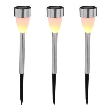Globo - Set od 3 solarnih lampi 3xLED/0,06W/1,2V IP44 200 mAh