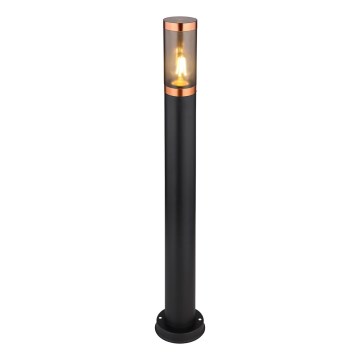 Globo - Spoljašnja lampa 1xE27/23W/230V IP44 80 cm crno/bakreno