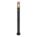 Globo - Spoljašnja lampa sa senzorom 1xE27/15W/230V IP44 110 cm crno/bakreno