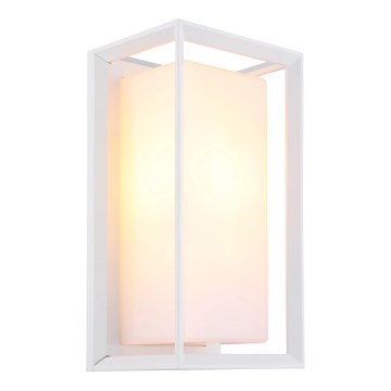 Globo - Spoljašnja zidna lampa 1xE27/60W/230V IP44 bela