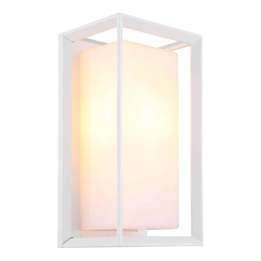 Globo - Spoljašnja zidna lampa 1xE27/60W/230V IP44 bela