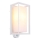 Globo - Spoljašnja zidna lampa sa senzorom 1xE27/60W/230V IP44 bela