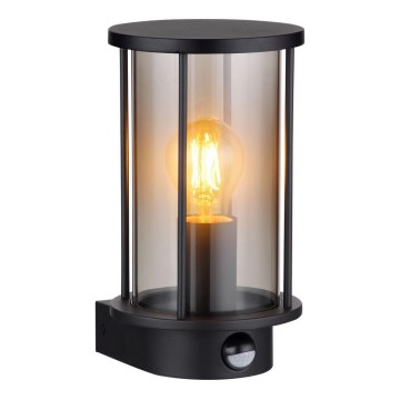 Globo - Spoljašnja zidna lampa sa senzorom 1xE27/60W/230V IP54