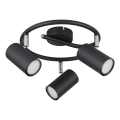Globo - Spot svetlo 3xGU10/25W/230V crno