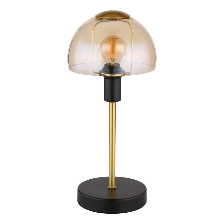 Globo - stona dodirna lampa 1xE14/25W/230V crno/zlatna