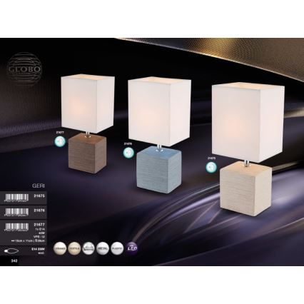 Globo - Stona lampa 1xE14/40W/230V